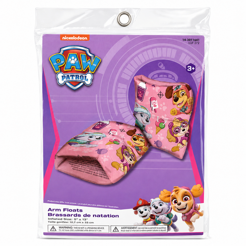Brassards de natation Pat' Patrouille – Rose