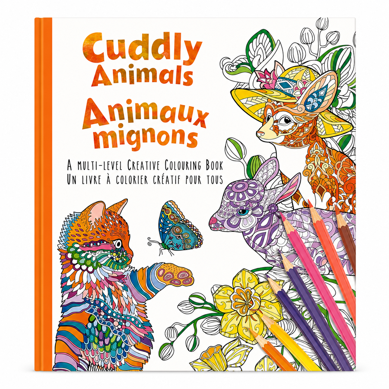 Livre de coloriage créatif – Animaux mignons