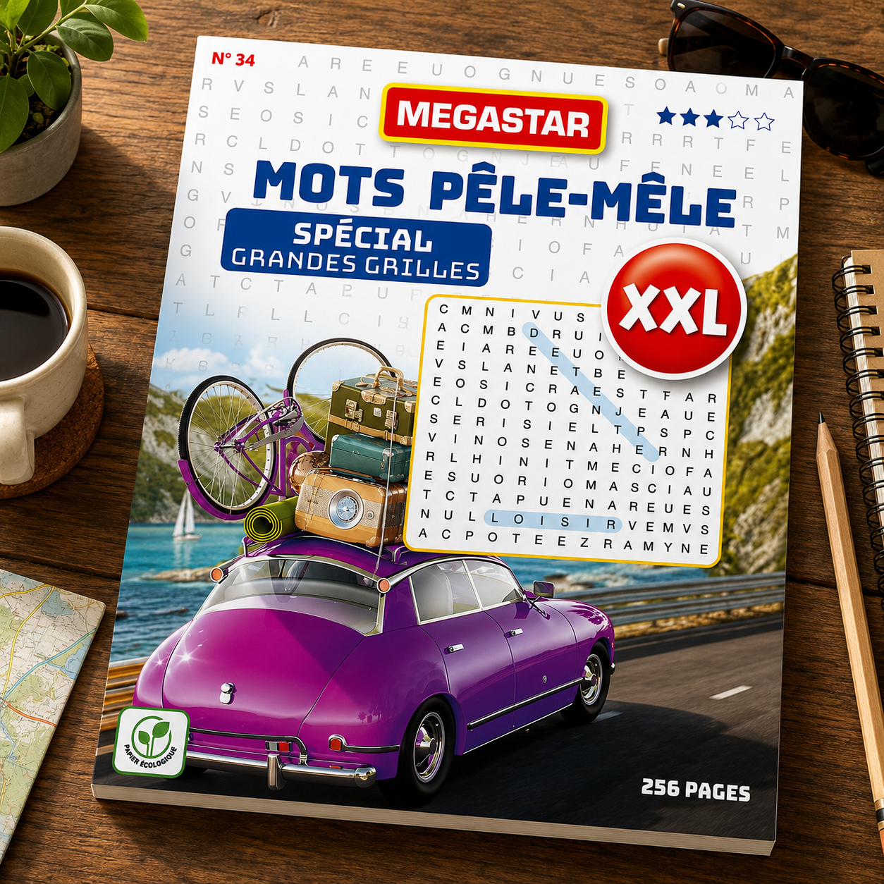 Livre de Mots Pêle-Mêle XXL – Édition spéciale Grandes Grilles