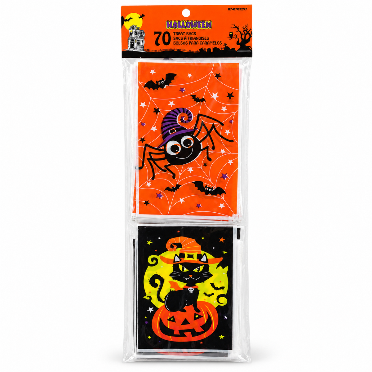 Sachets à friandises Halloween – Lot de 70