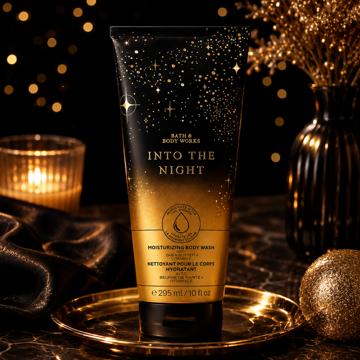 Nettoyant pour le corps hydratant Into the Night – 295 ml