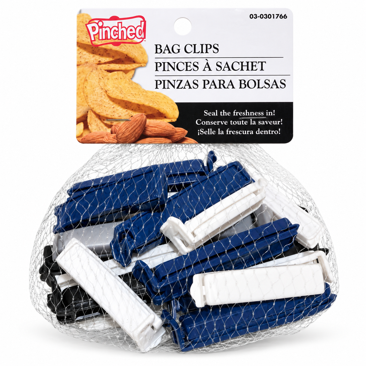 Pinces à sachets alimentaires – Lot de 18 pièces