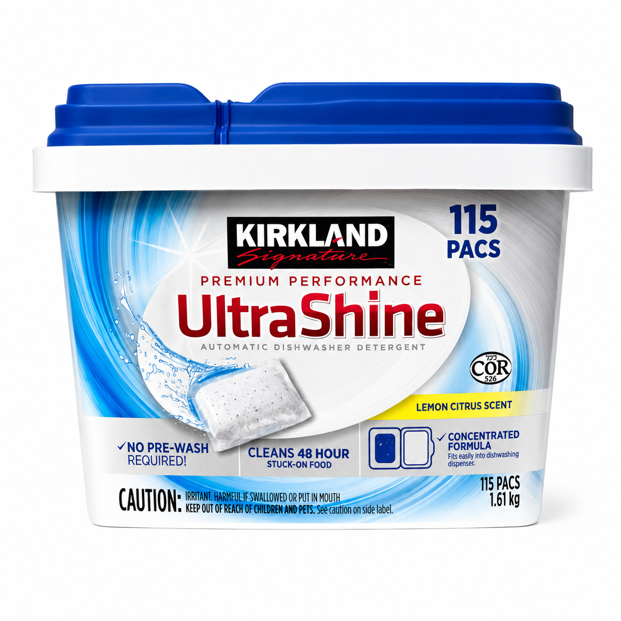 Pastilles pour lave-vaisselle Kirkland Signature Ultrabrillant – 115 pastilles