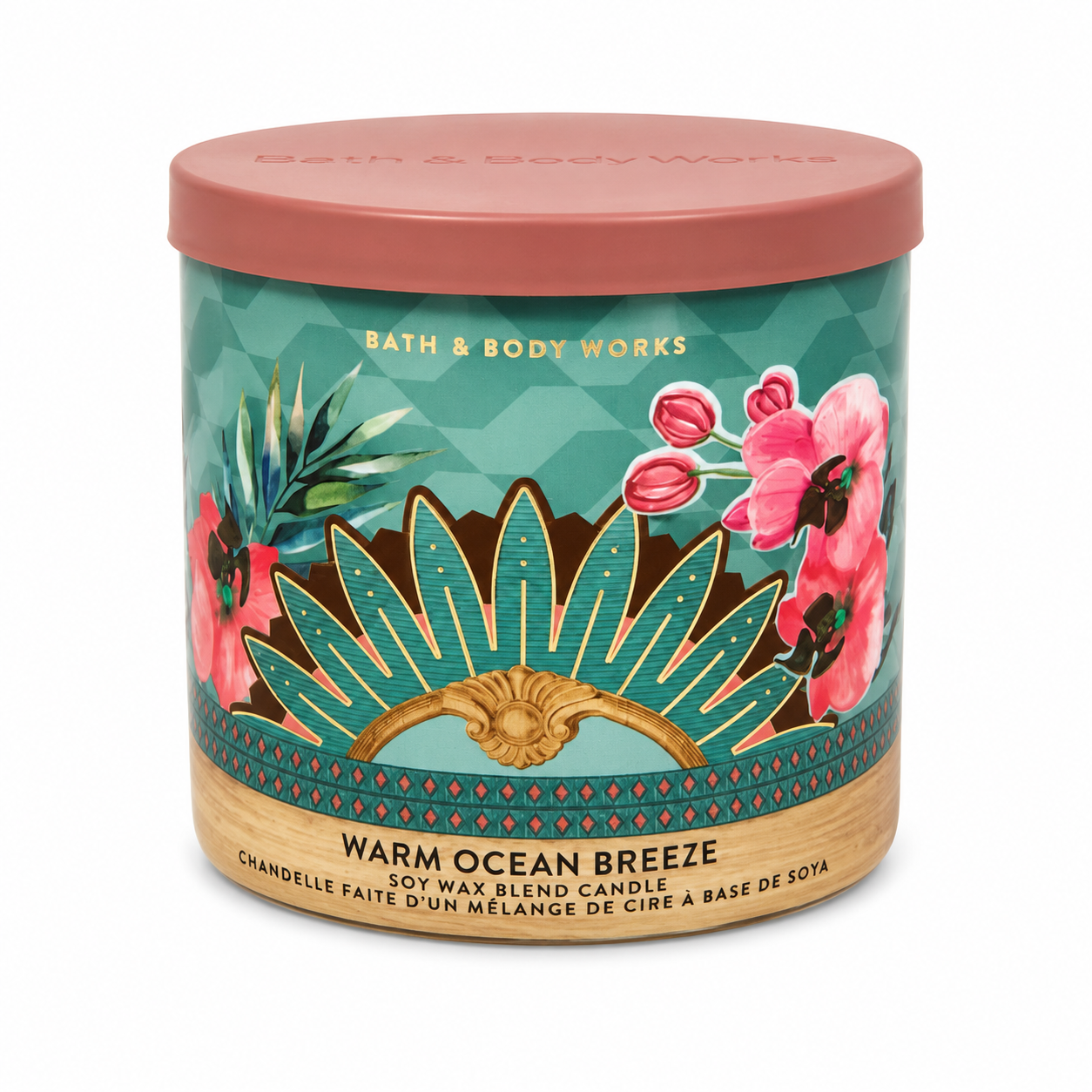 Bougie 3 mèches – Warm Ocean Breeze