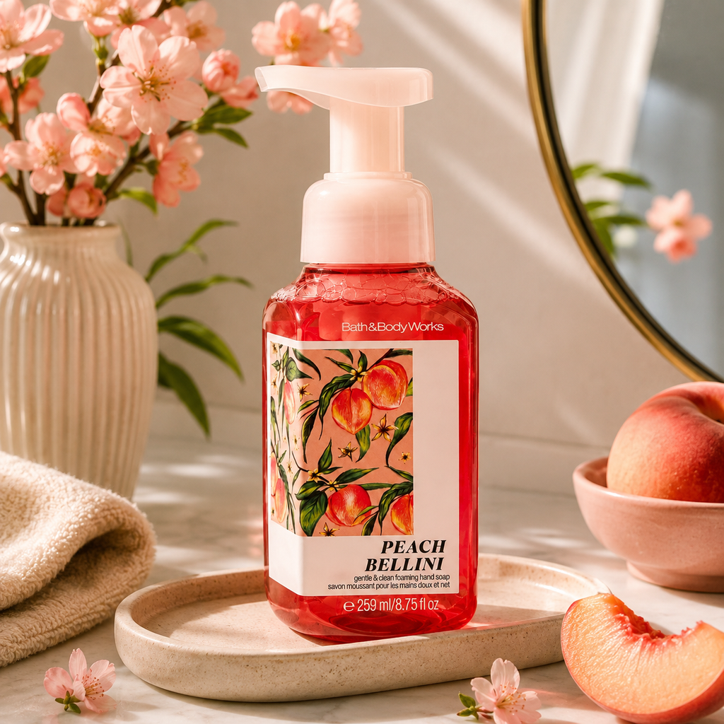 Savon moussant - Peach Bellini