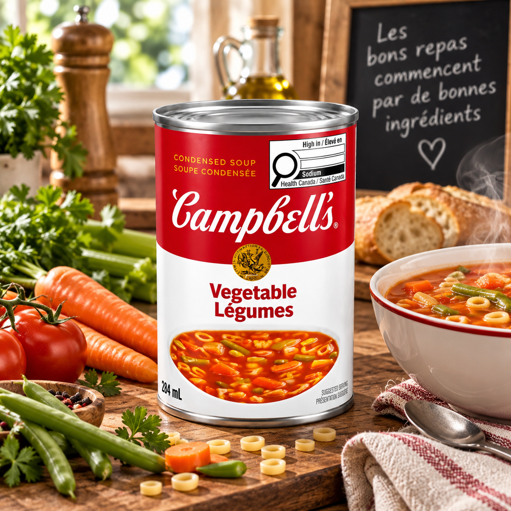 Campbell's - Soupe condensée aux légumes 284 ml