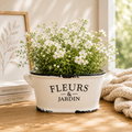 Pot décoratif « Fleur et Jardin »