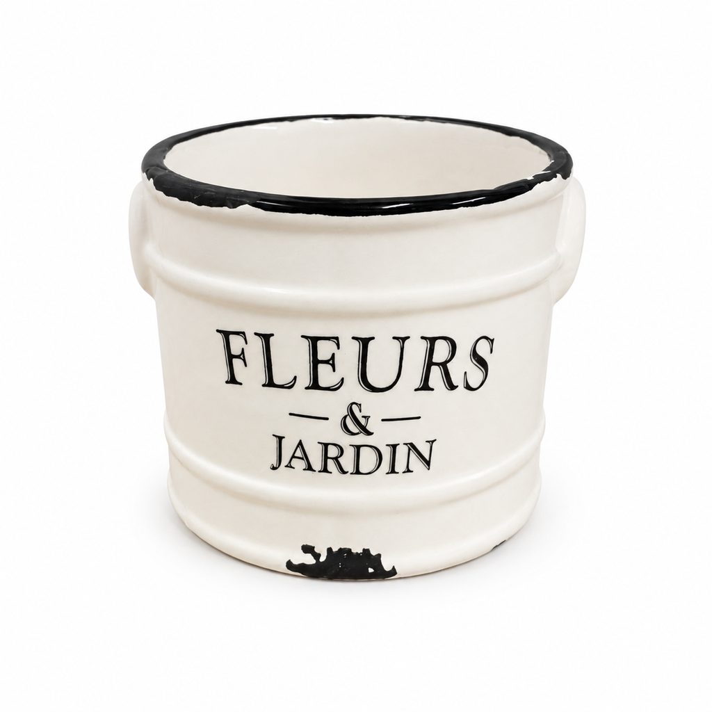 Pot décoratif « Fleur et Jardin »