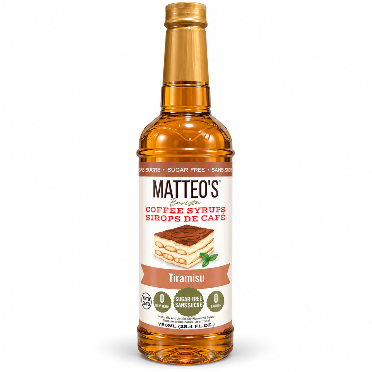 Sirop de café Tiramisu – 750 ml