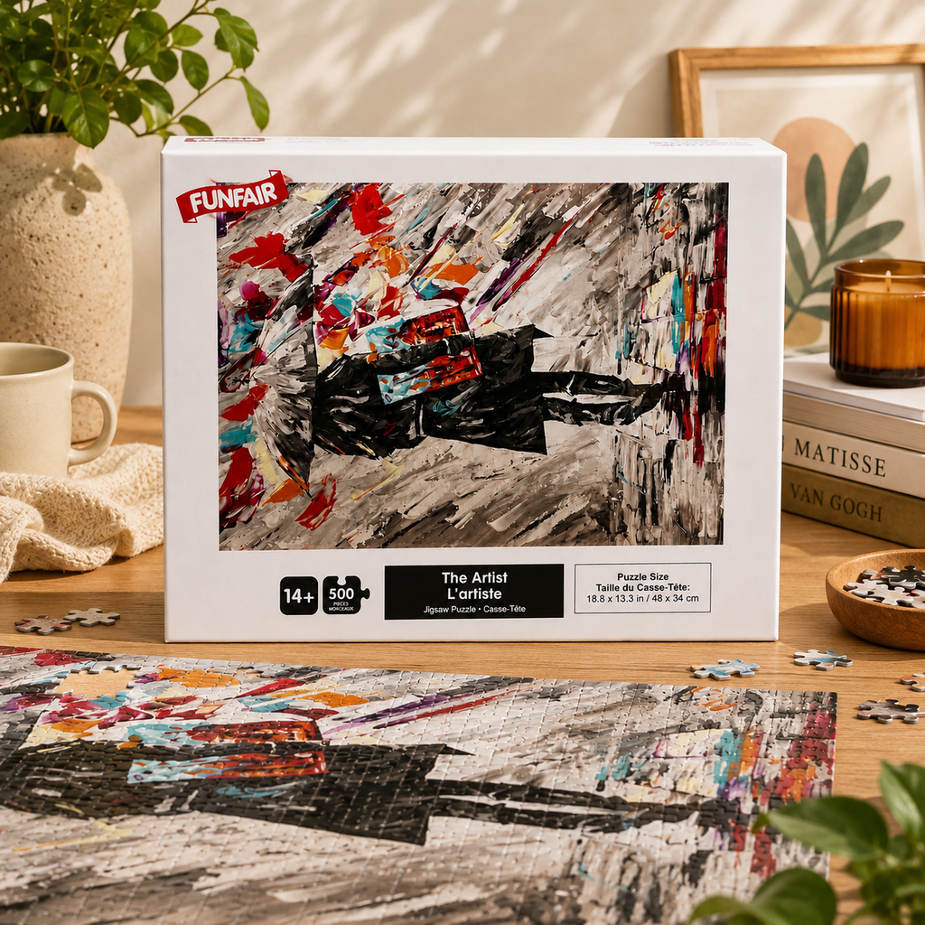 Puzzle 500 pièces – L'artiste