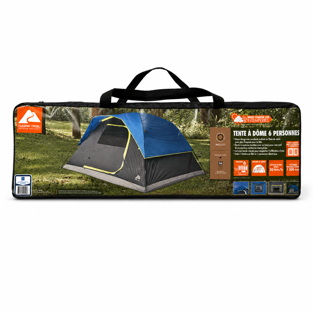 Ozark Trail - Tente à dôme 6 personnes