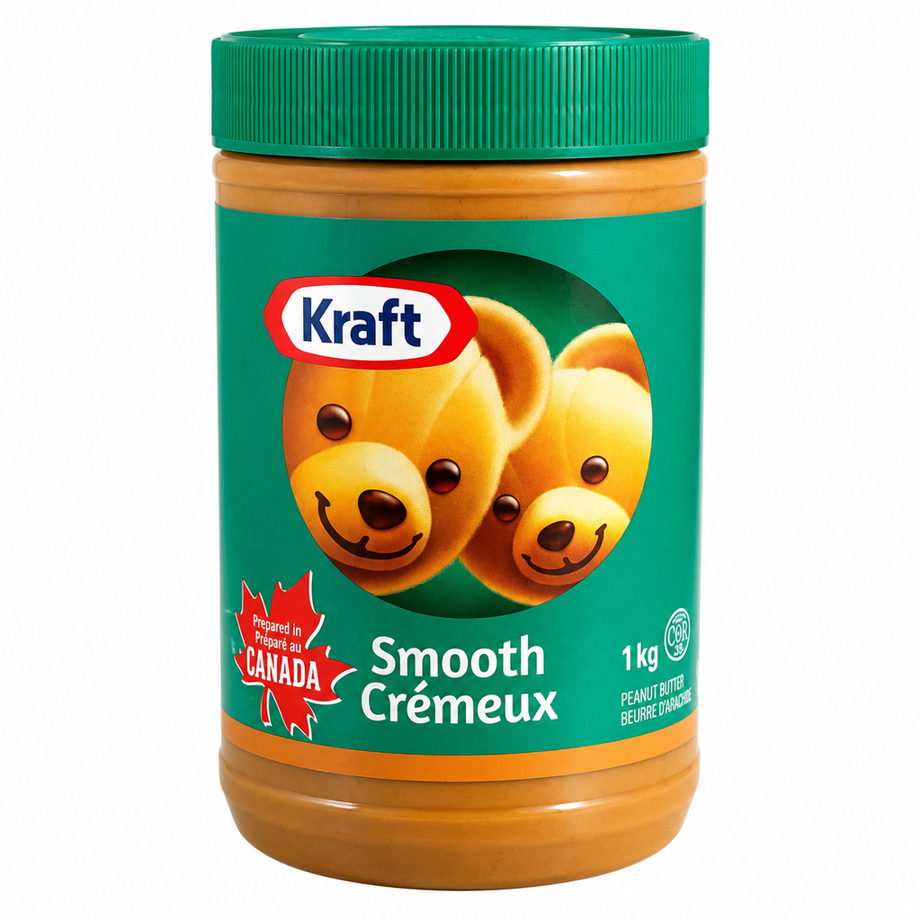 Beurre d'arachide Kraft Crémeux – 1 kg