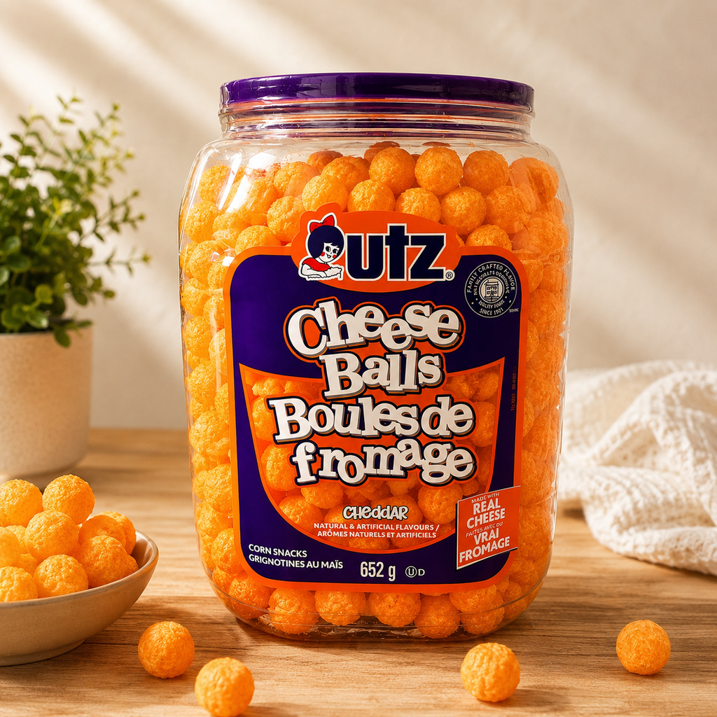 Boules de fromage Utz – Cheddar 652 g