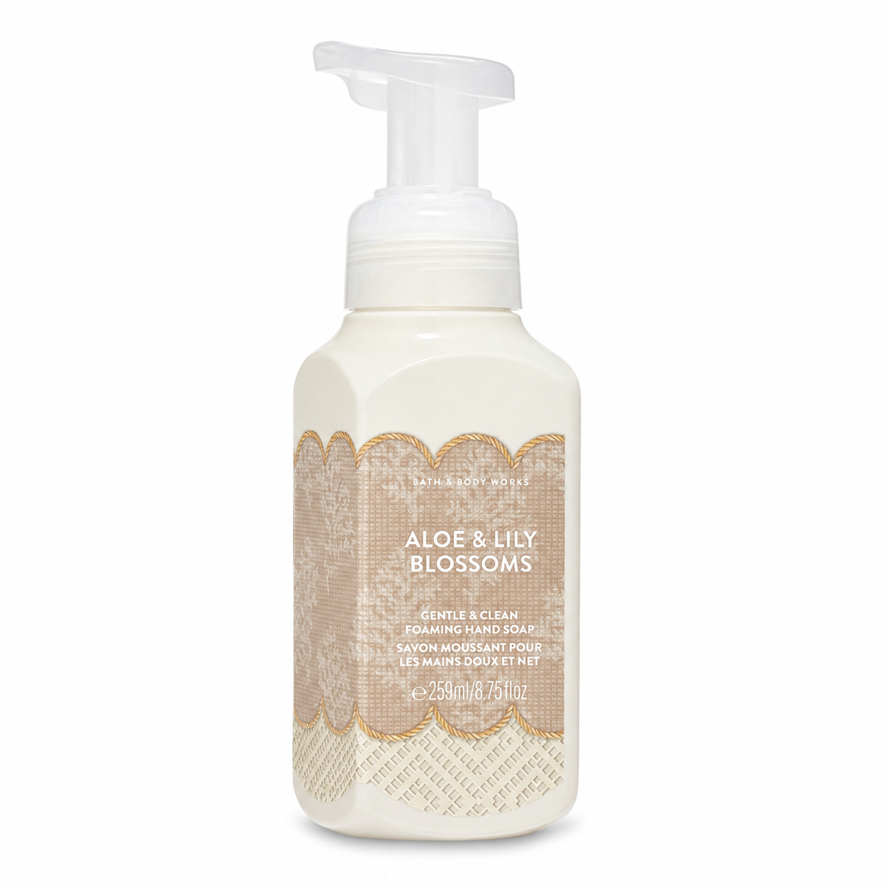 Savon moussant – Aloe & Lily Blossoms