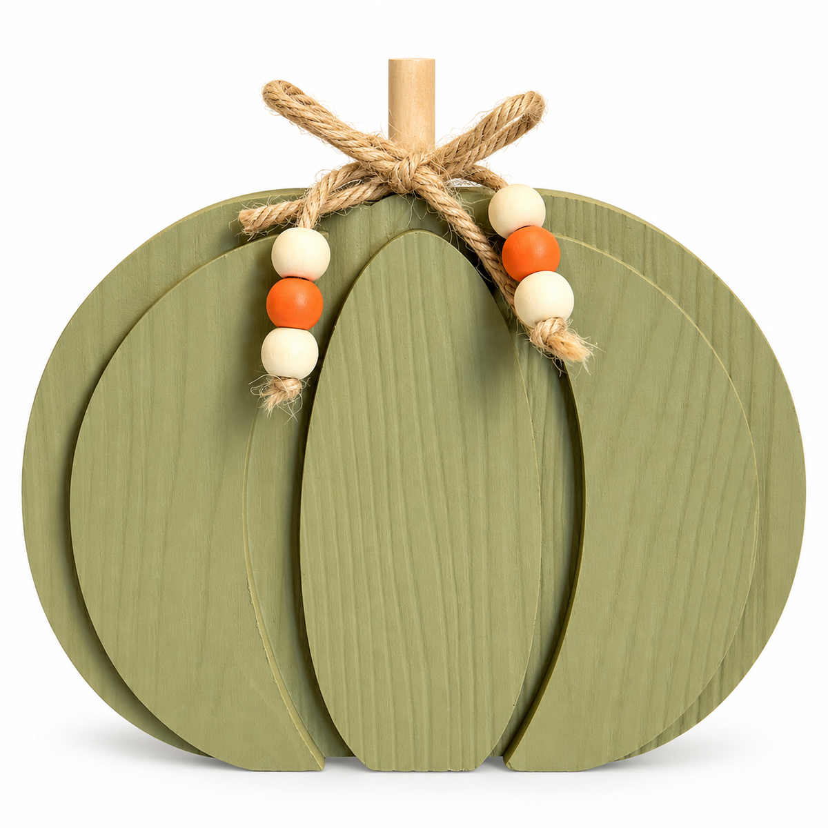 Citrouille décorative verte