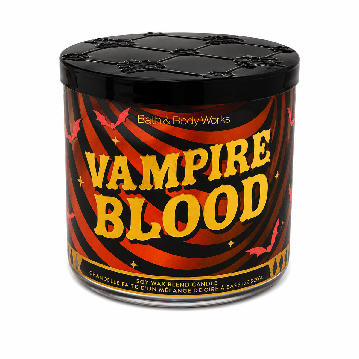 Bougie 3 mèches - Vampire Blood