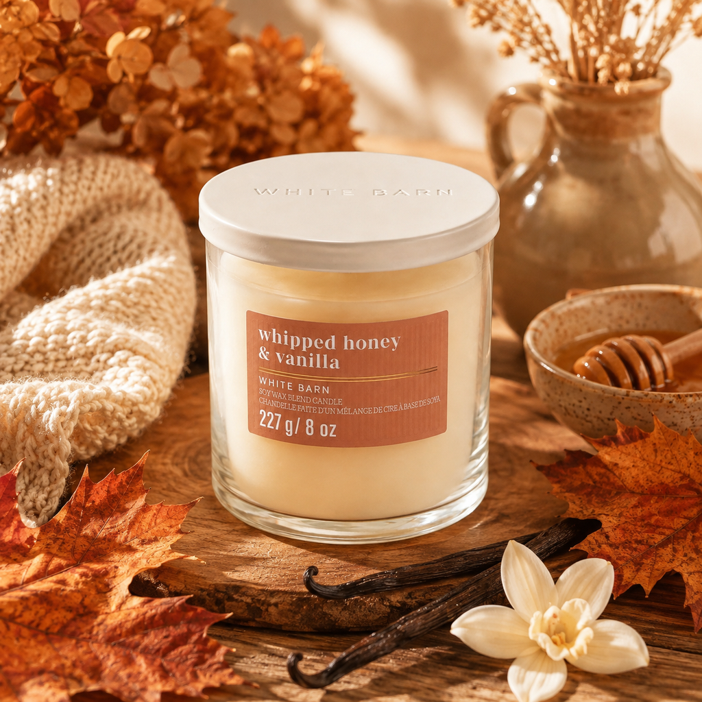 Bougie 1 mèche - Whipped Honey & Vanilla