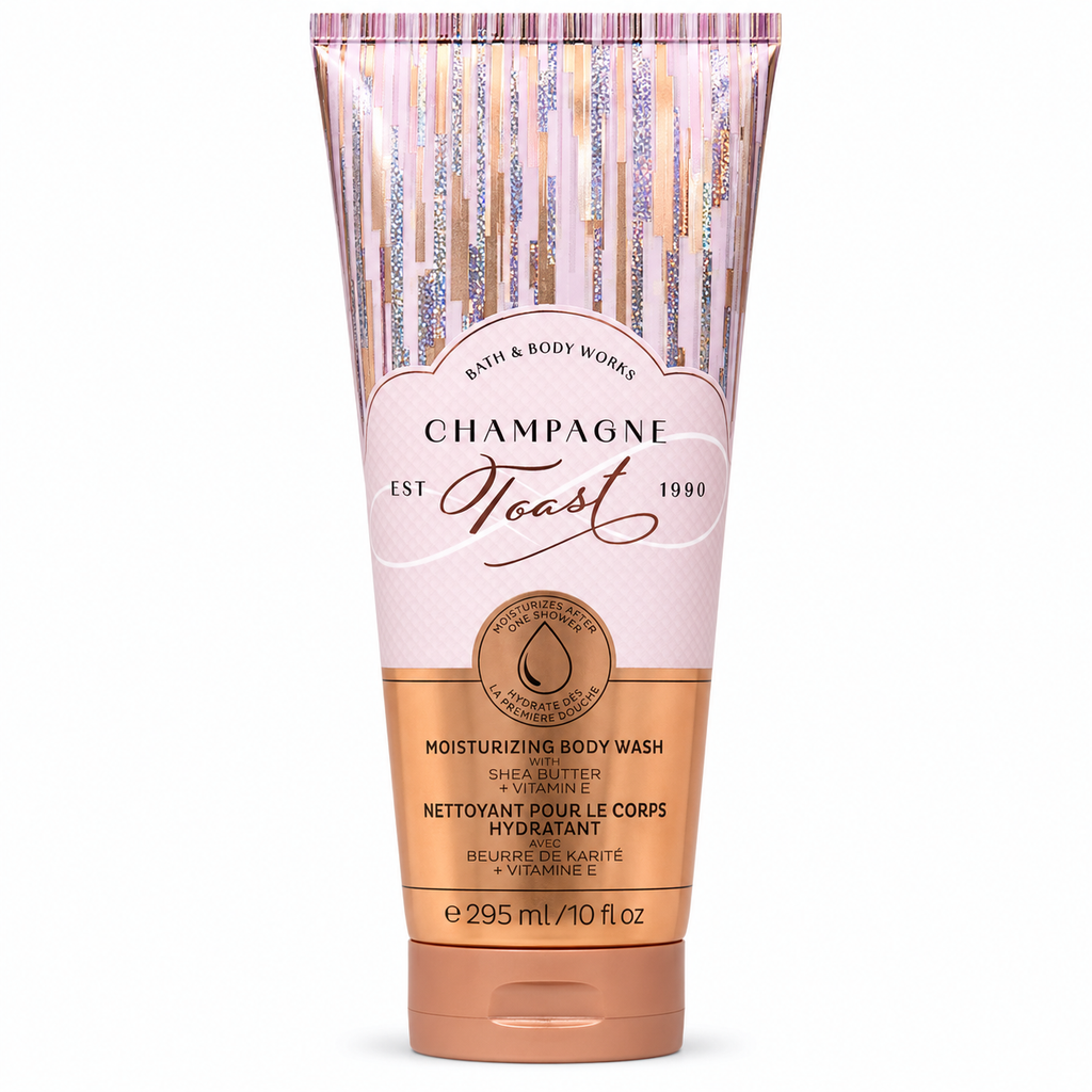 Nettoyant pour le corps hydratant Champagne Toast – 295 ml