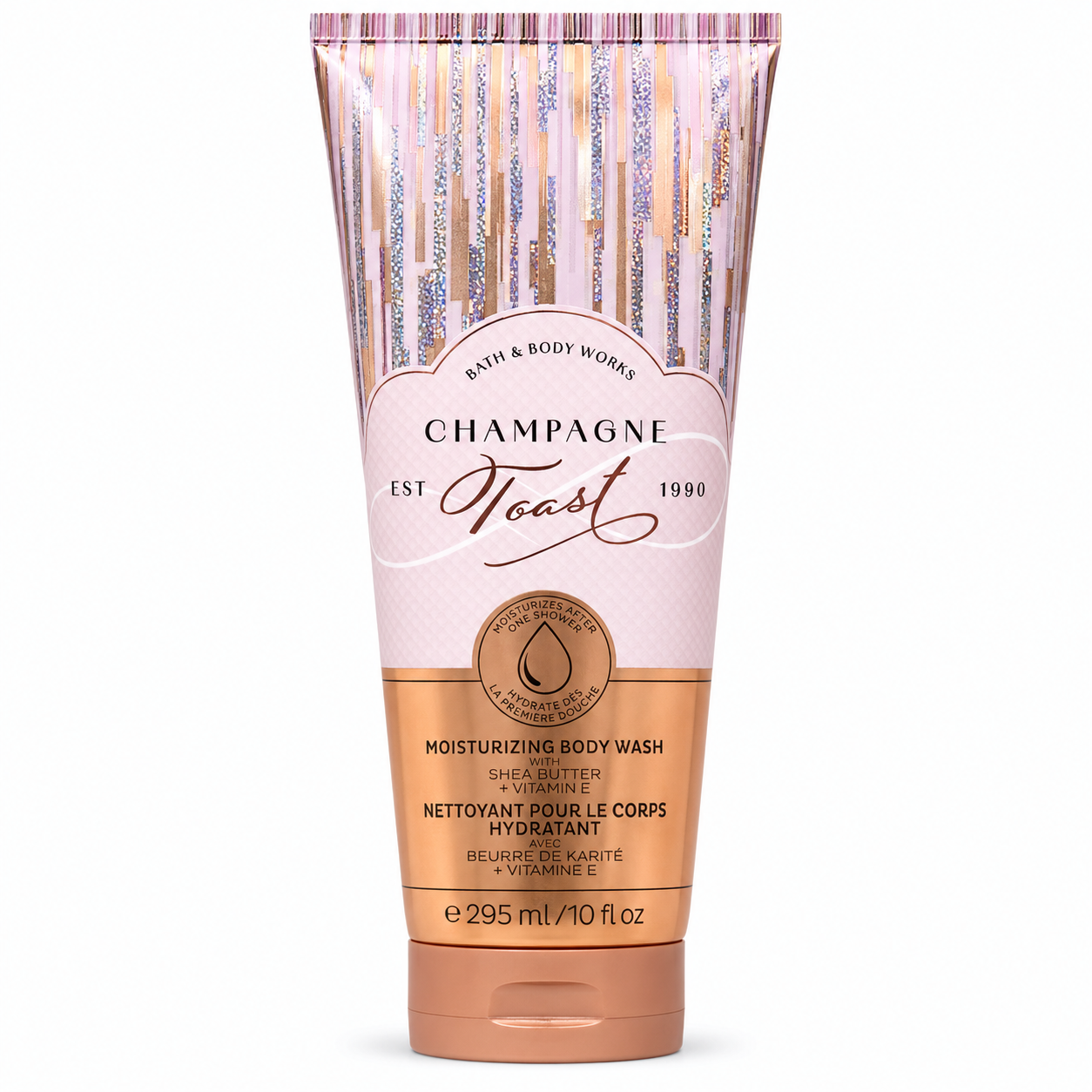Nettoyant pour le corps hydratant Champagne Toast – 295 ml