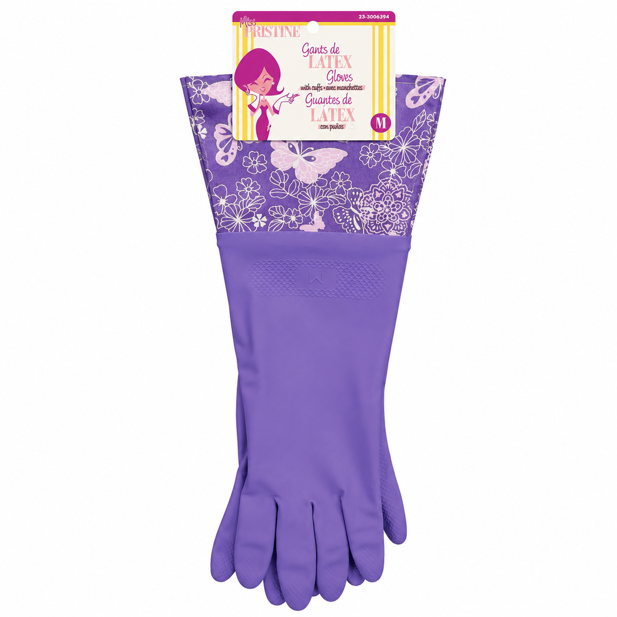 Gants de ménage en latex – Taille M