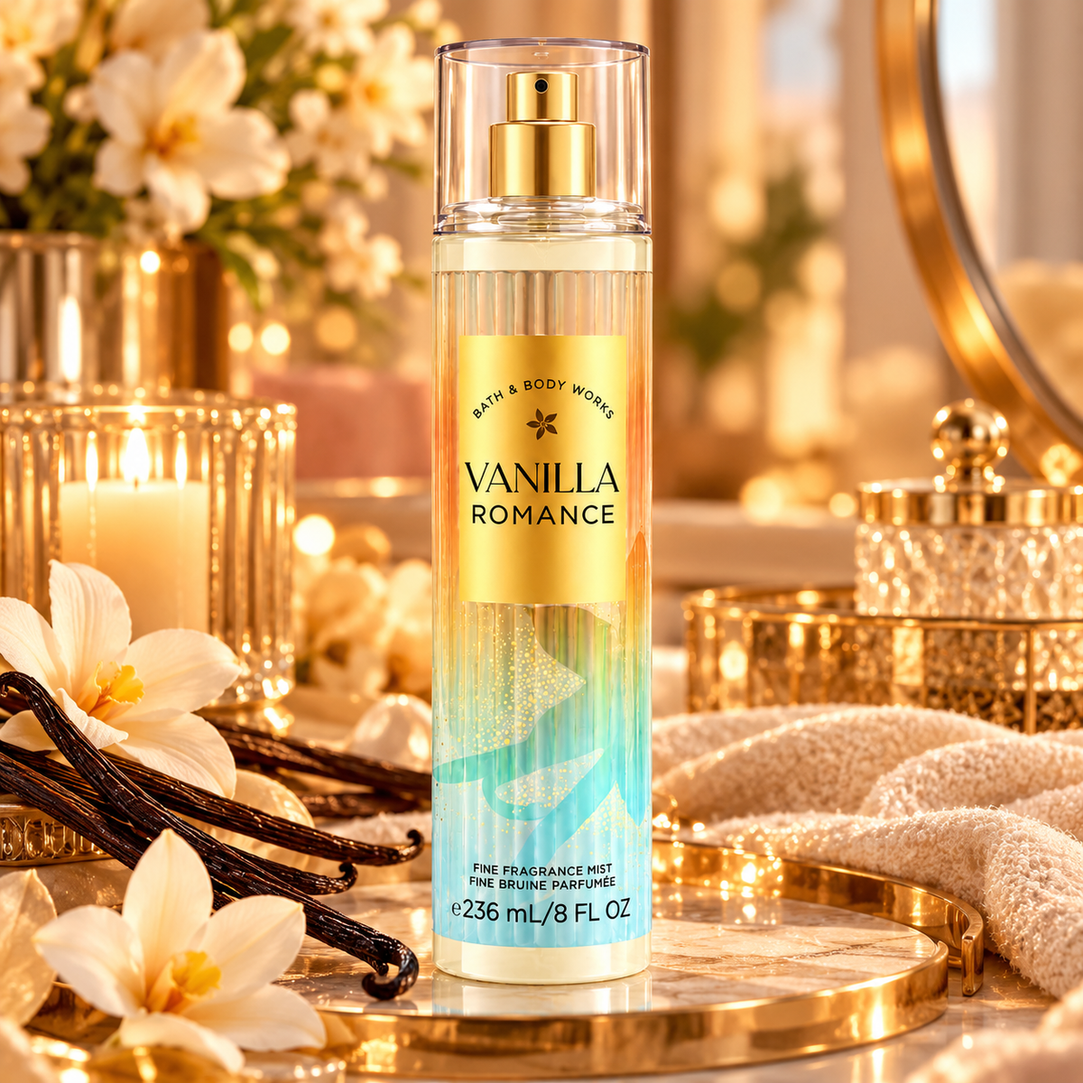 Fine bruine parfumée - Vanilla Romance