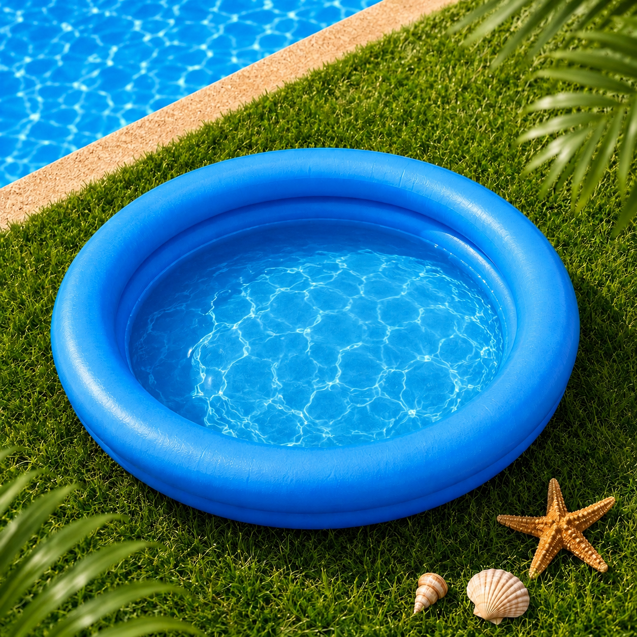 Piscine gonflable AquaFlo – Bleu 87 cm