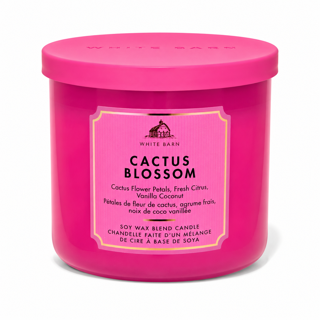 Bougie 3 mèches - Cactus Blossom