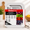 Contenants alimentaires rectangulaires KitchenCrew - 8 pièces