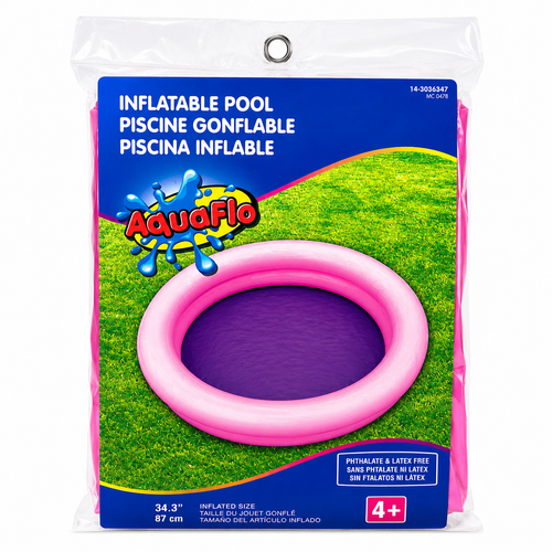 Piscine gonflable – Rose 87 cm