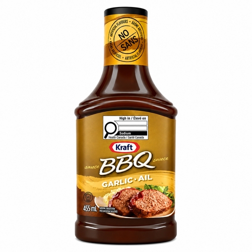 Sauce BBQ Kraft Ail – 455 ml