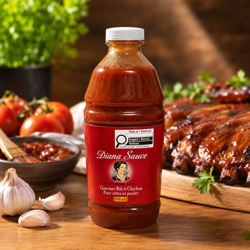 Sauce BBQ Diana Gourmet Rib & Chicken – 500 ml