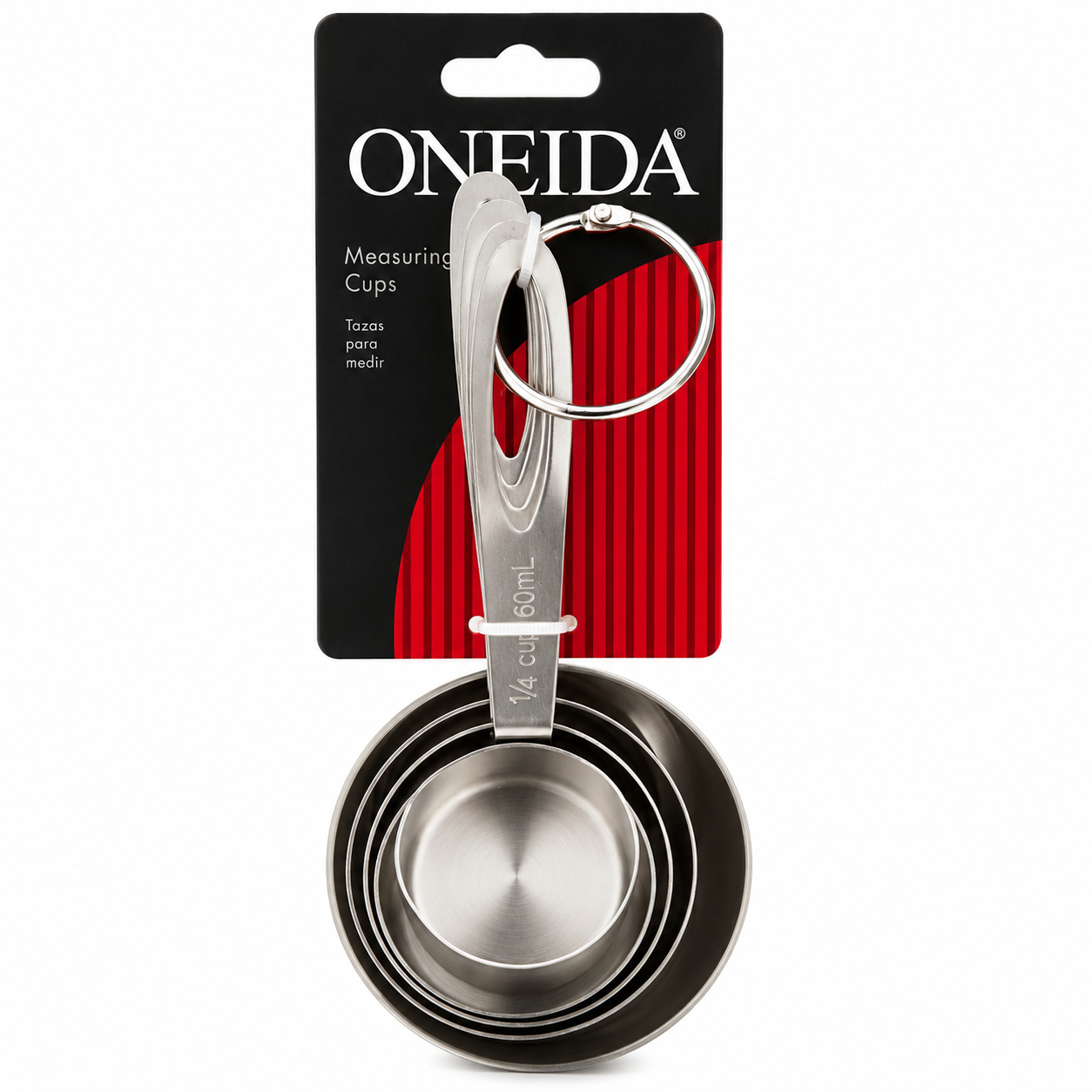 Tasses à mesurer en acier inoxydable Oneida