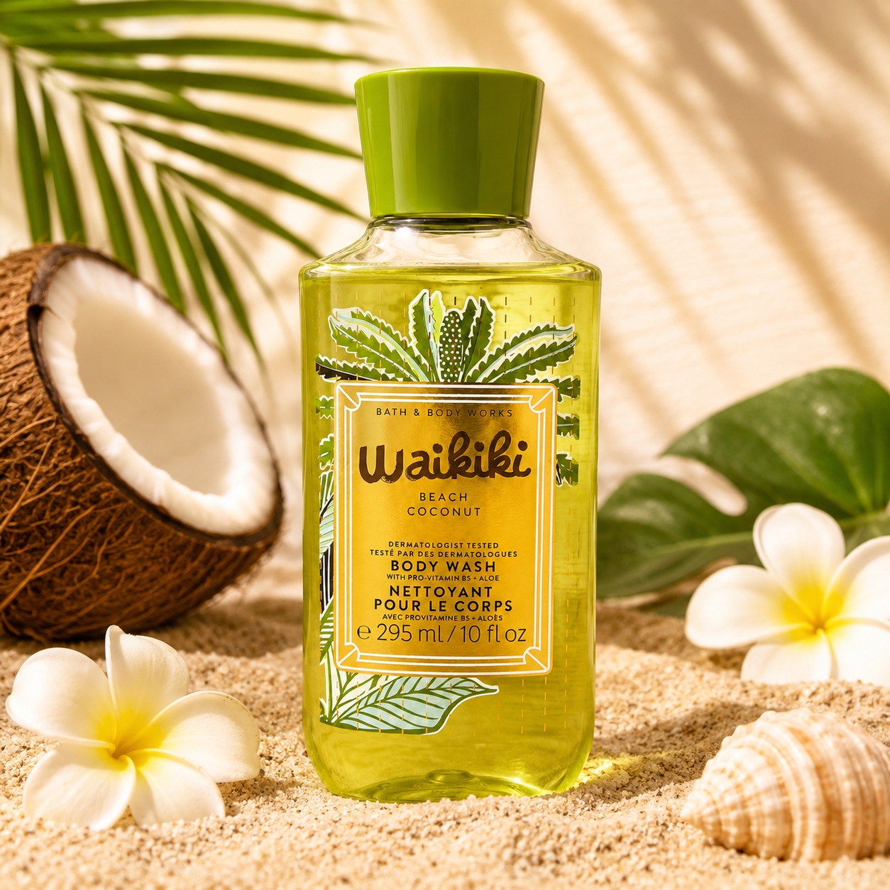 Gel douche Waikiki Beach Coconut – 295 ml