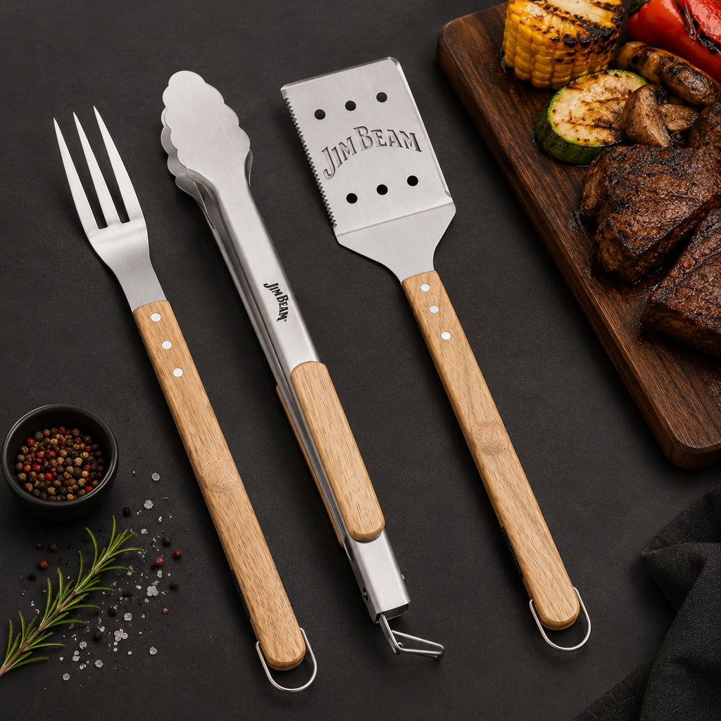 Accessoires pour barbecue Jim Beam - Lot de 3