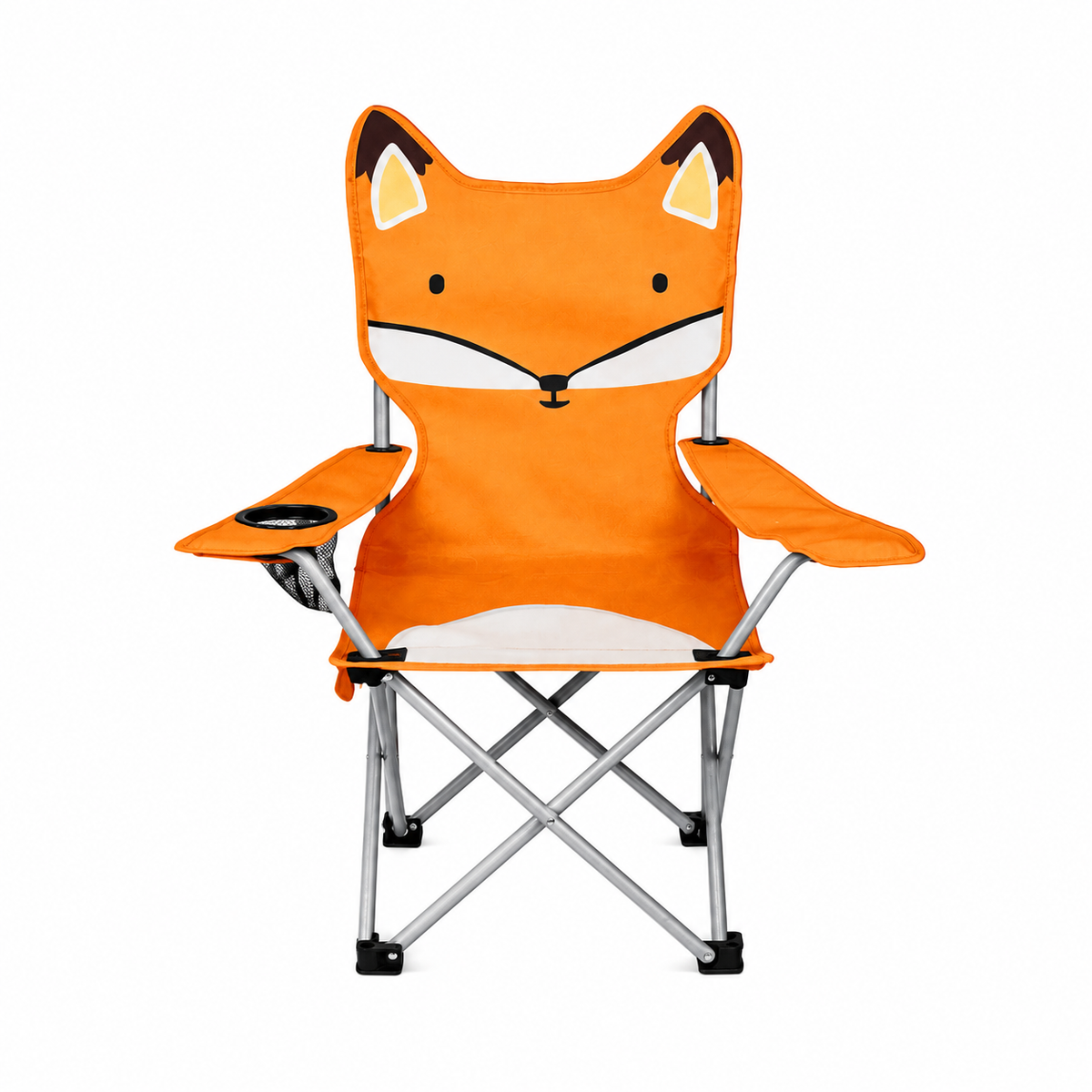 Chaise pliante enfant à motif renard