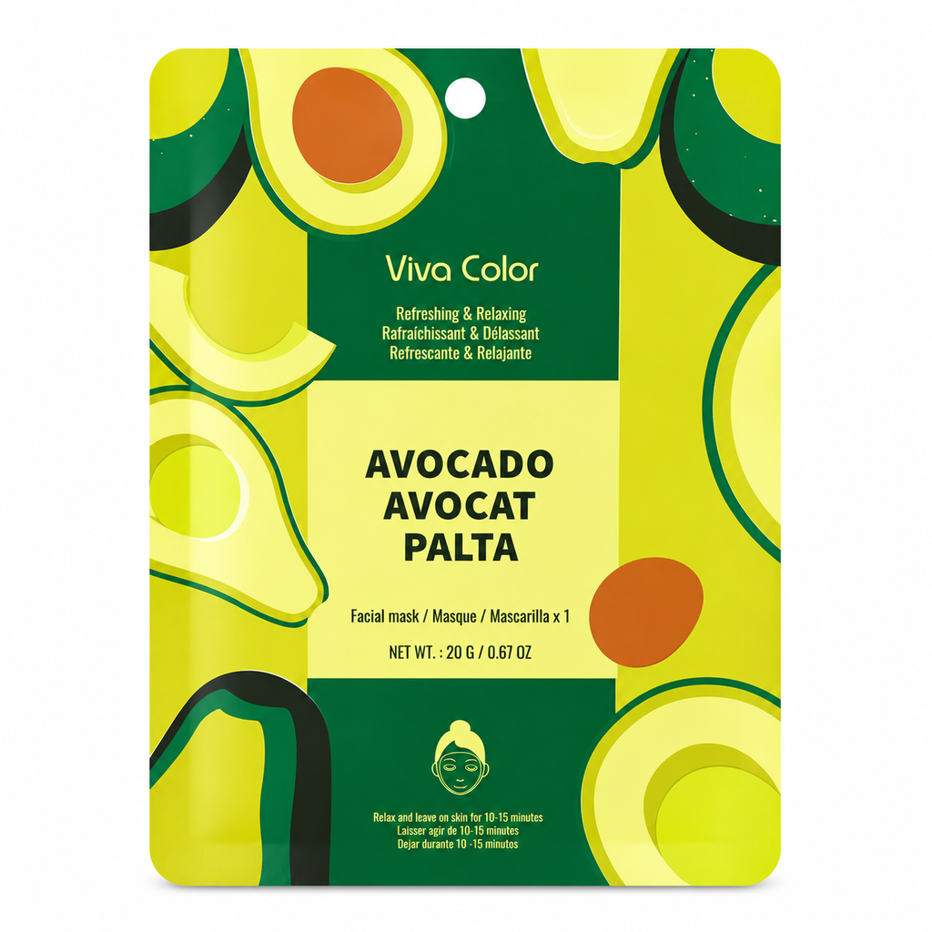 Masque visage avocat