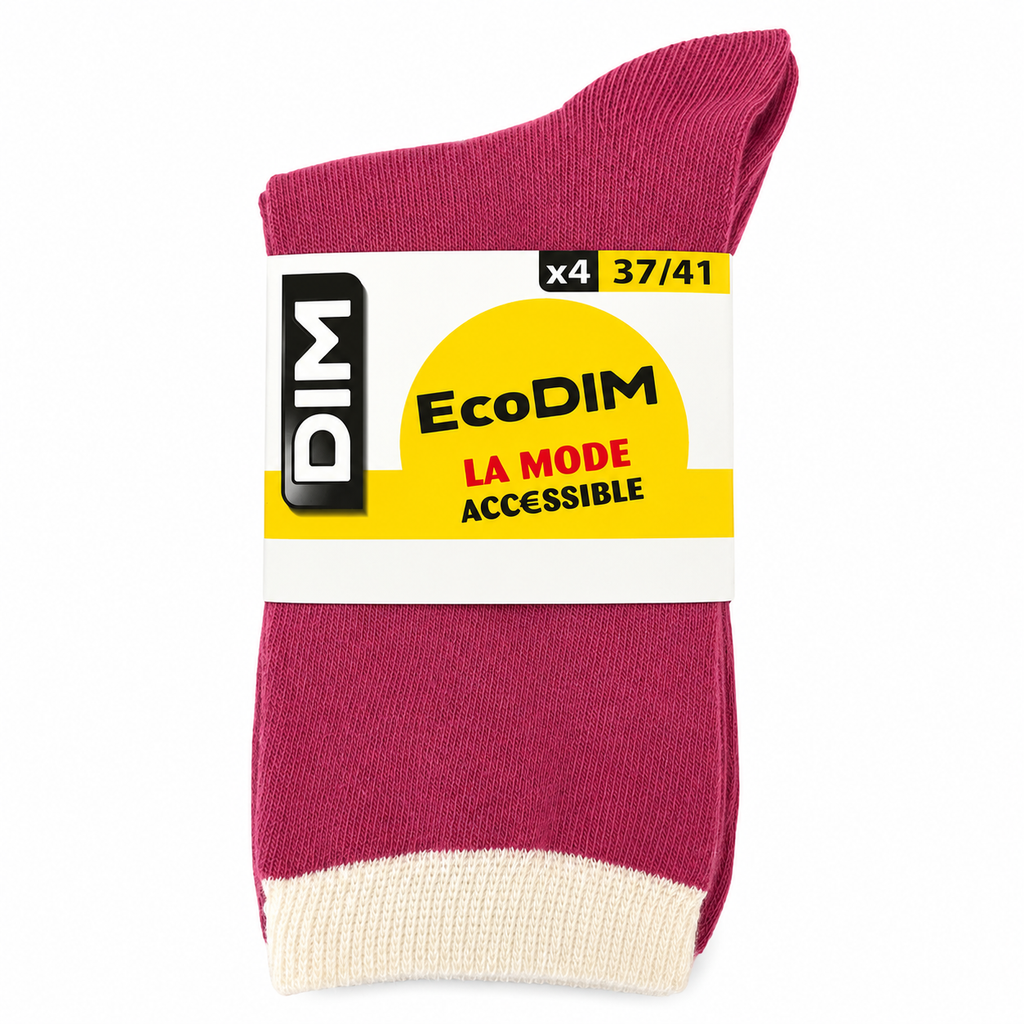 Chaussettes Dim- Lot de 4 paires