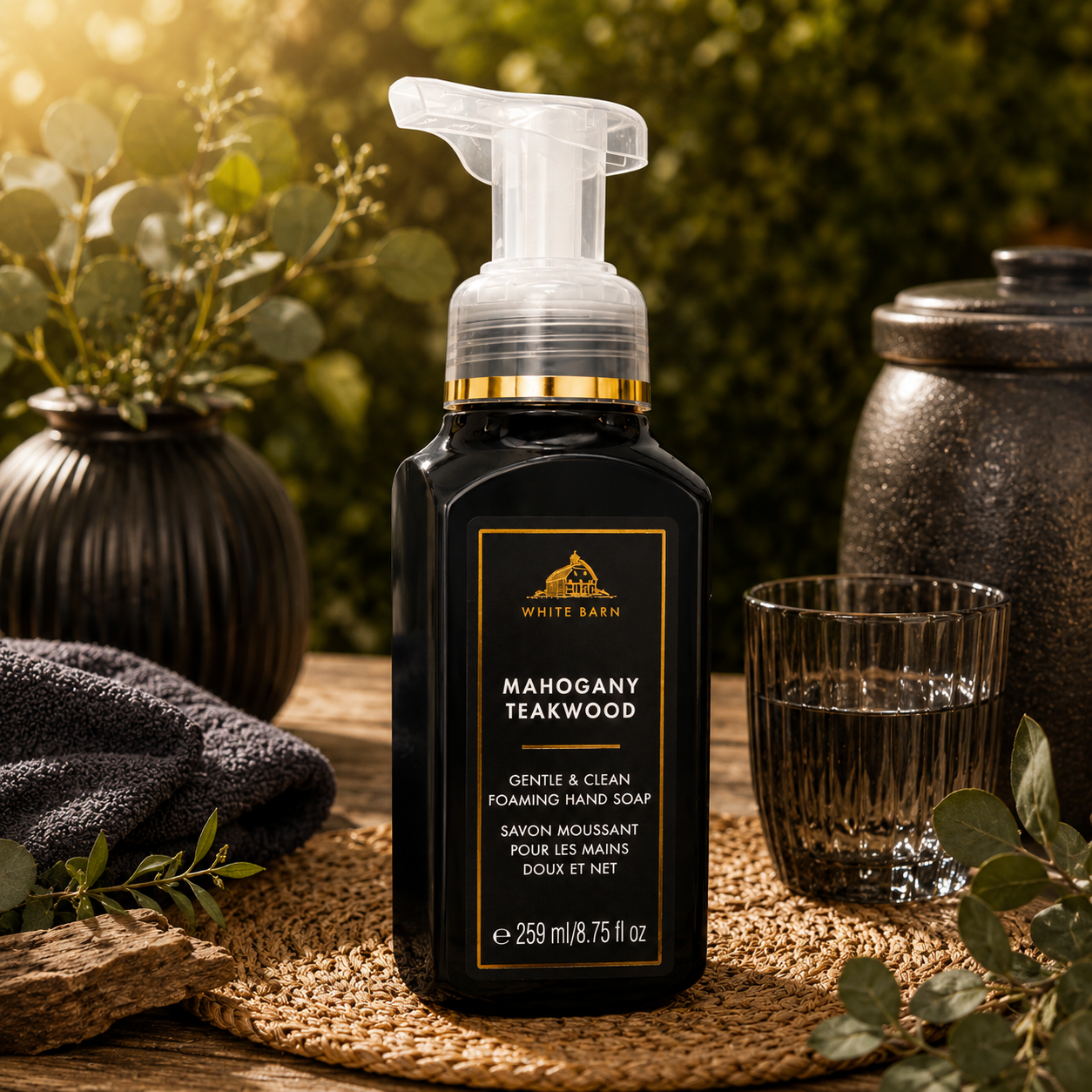 Savon moussant – Mahogany Teakwood