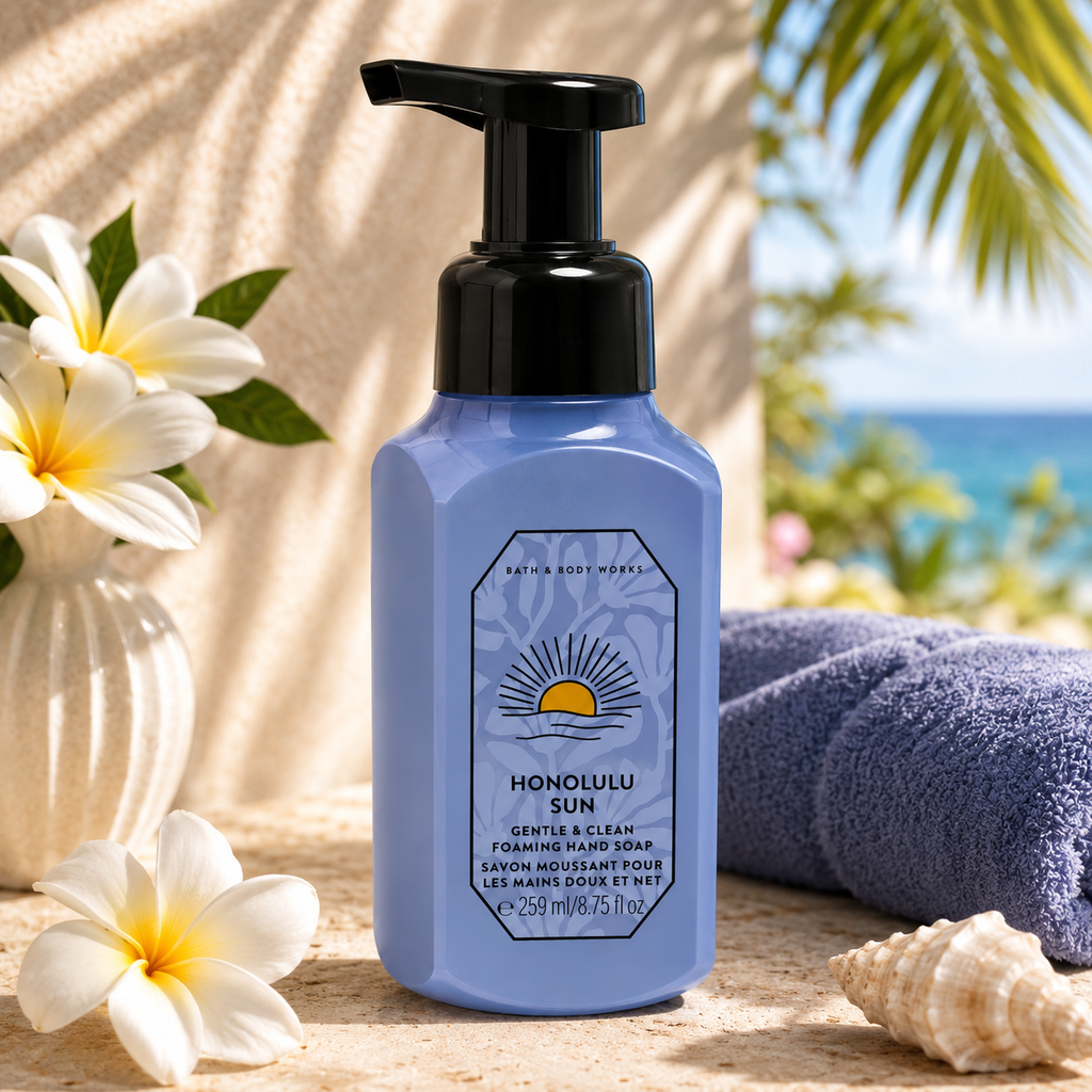 Savon moussant – Honolulu Sun