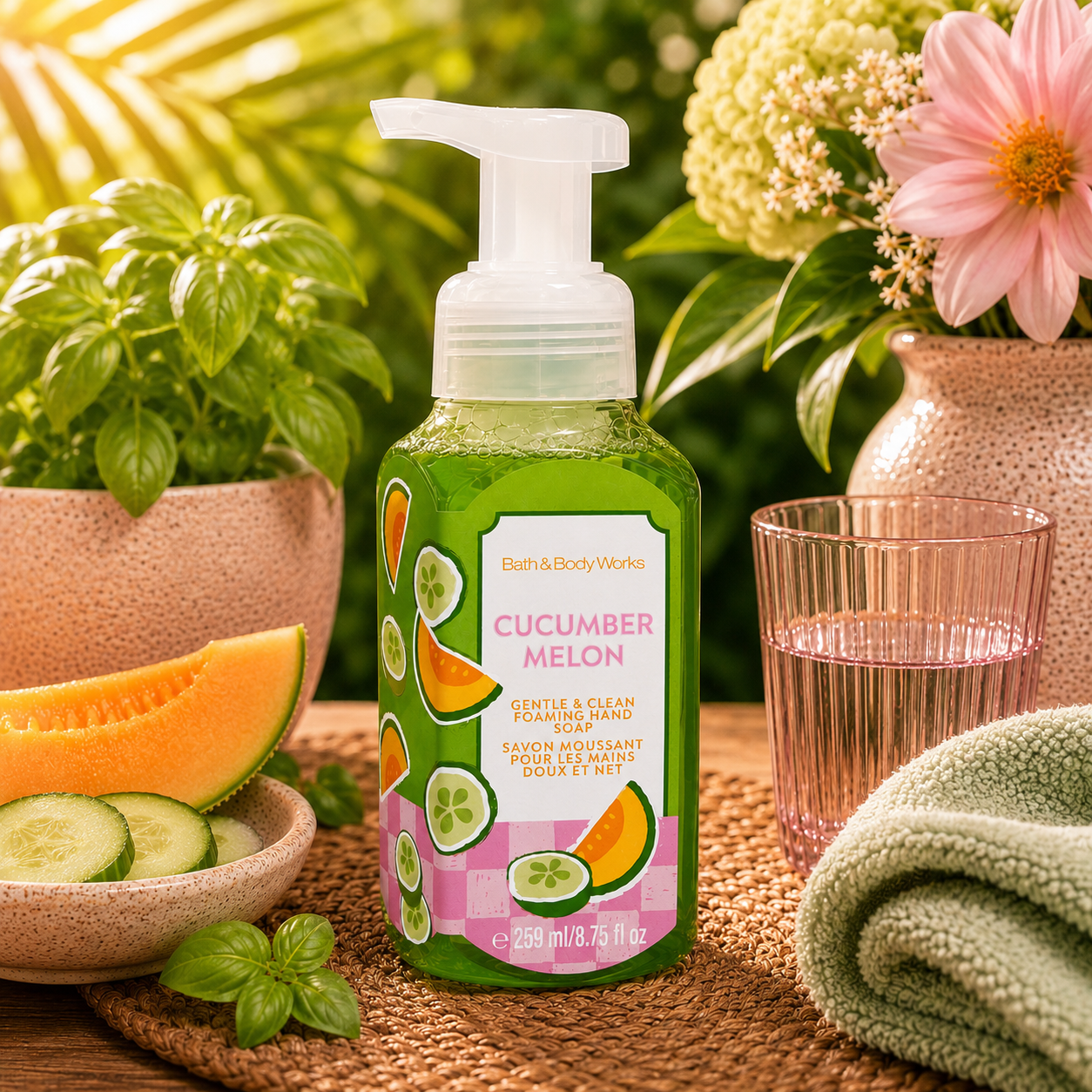 Savon moussant – Cucumber Melon