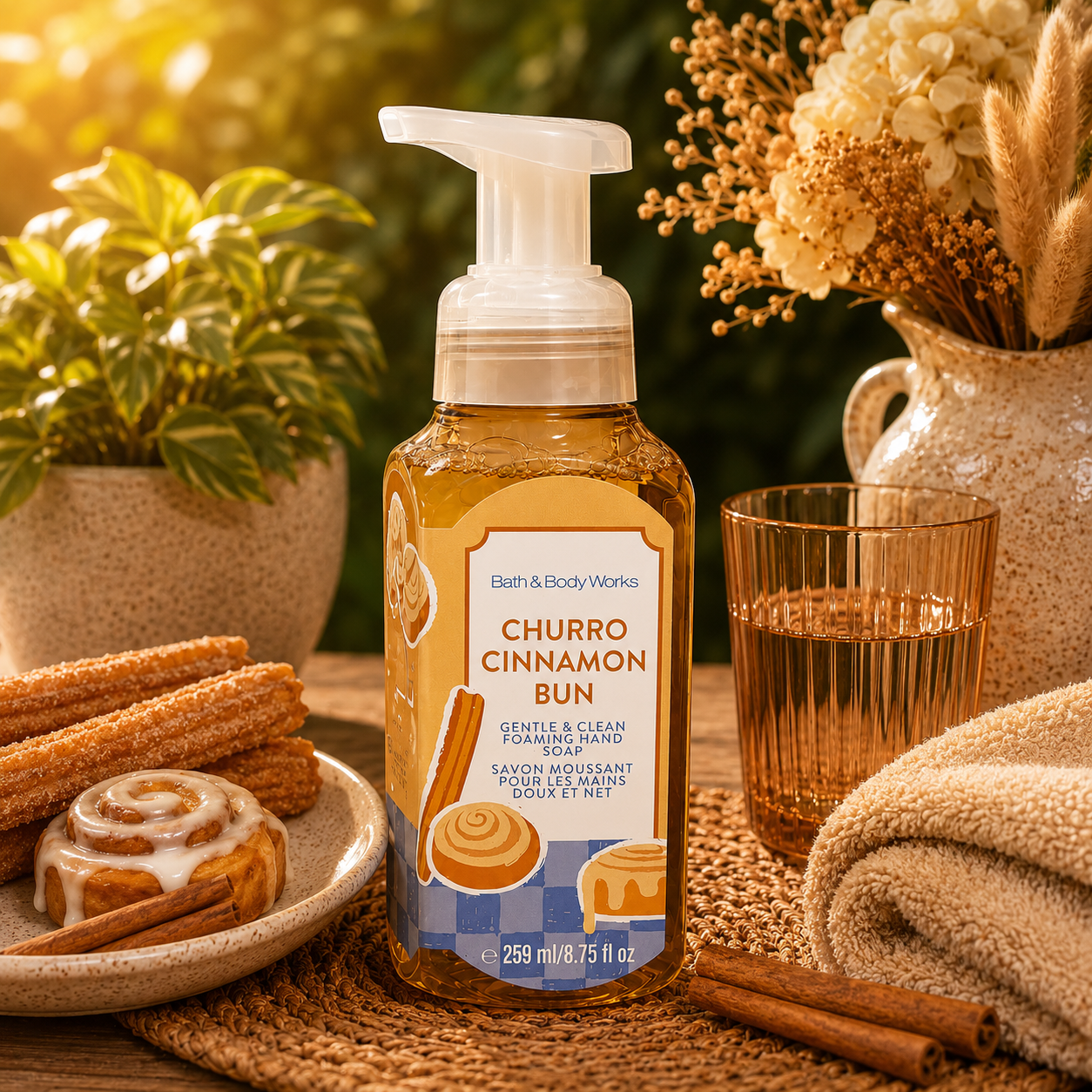 Savon moussant – Churro Cinnamon Bun