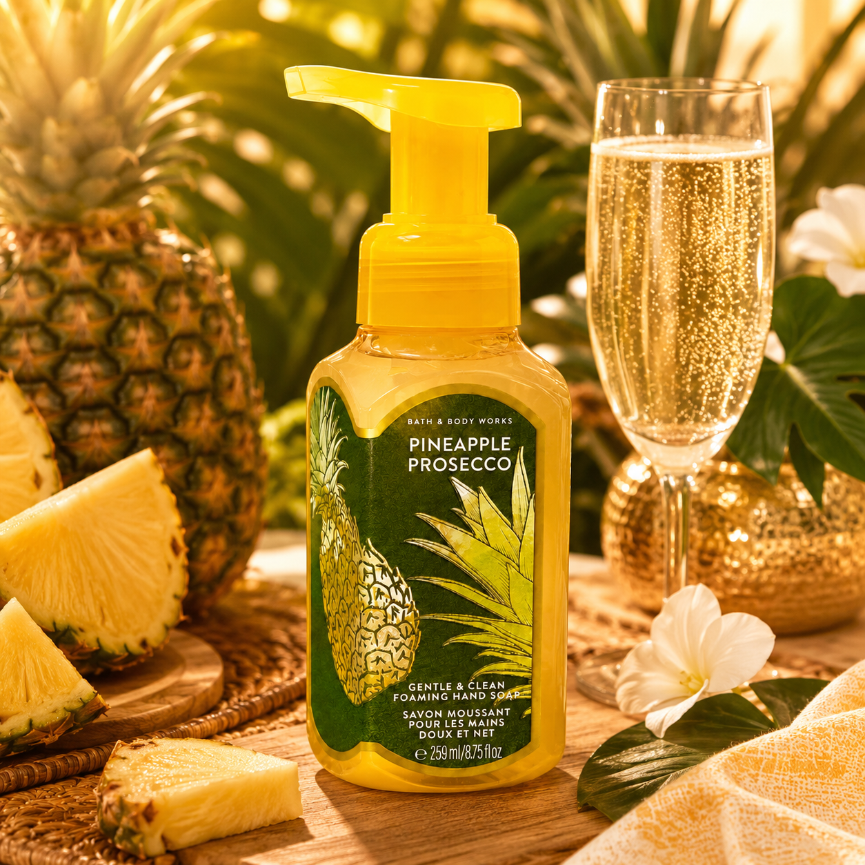 Savon moussant – Pineapple Prosecco