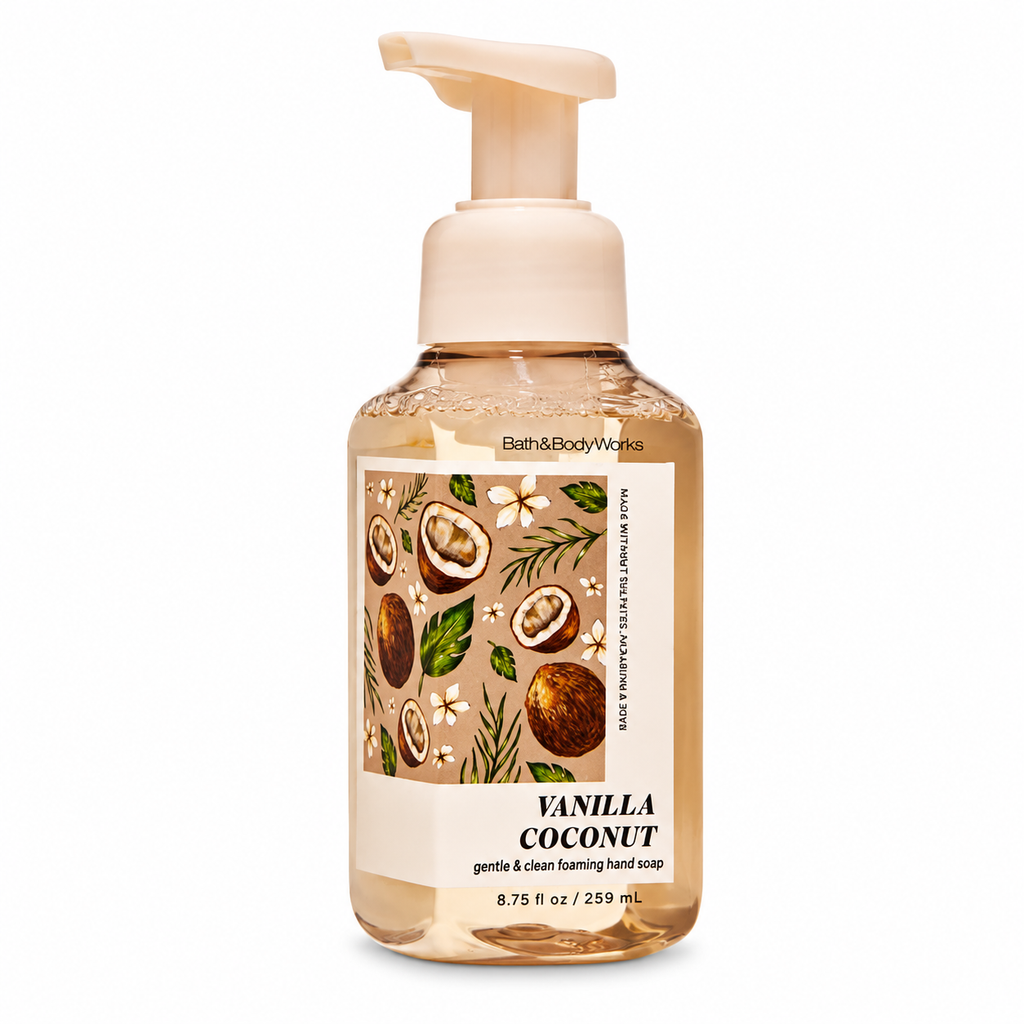 Savon moussant – Vanilla Coconut
