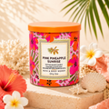 Bougie 1 mèche – Pink Pineapple Sunrise