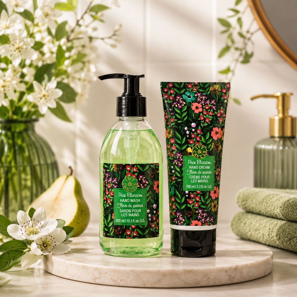 Coffret de soins pour les mains – Fleur de poirier