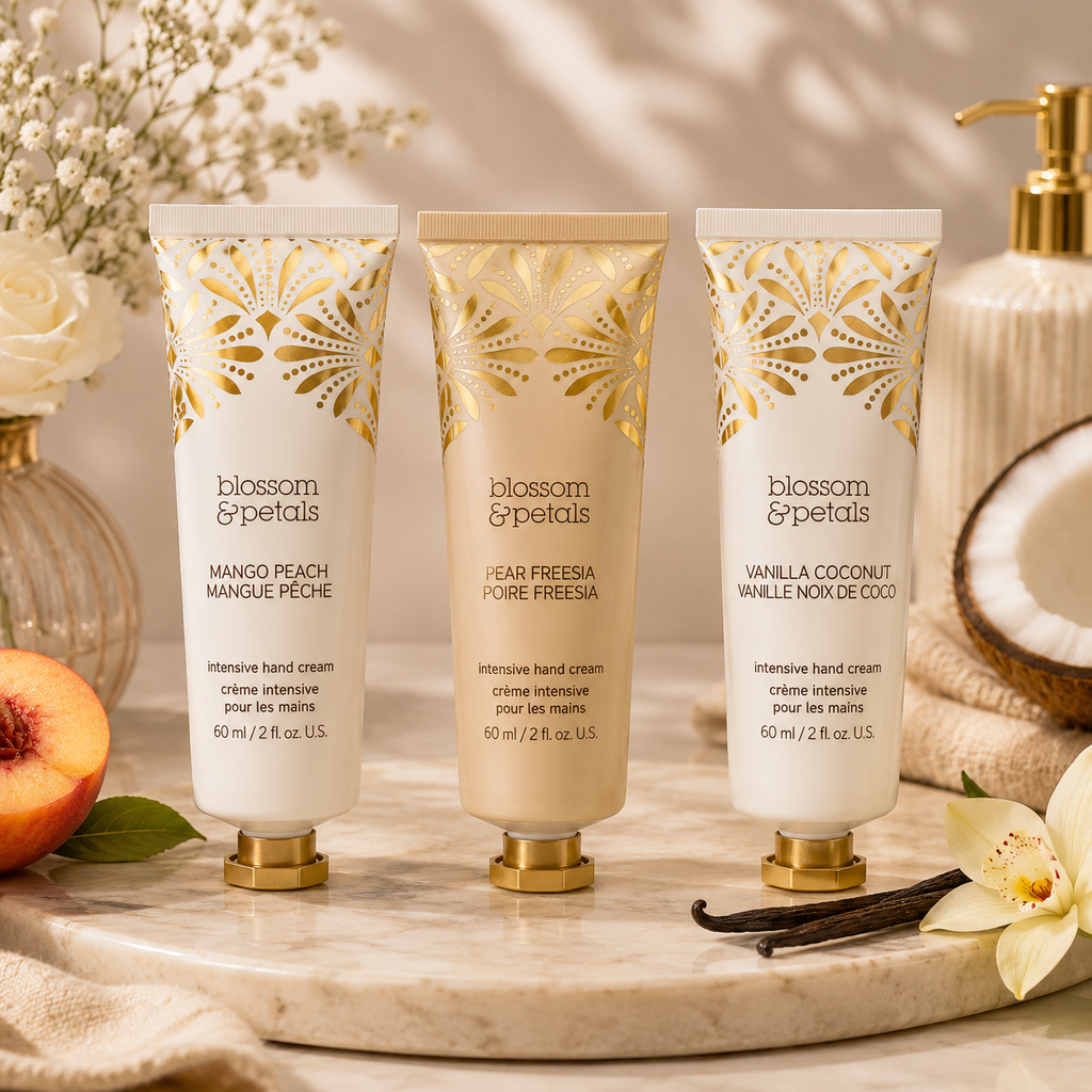 Coffret de crèmes pour les mains