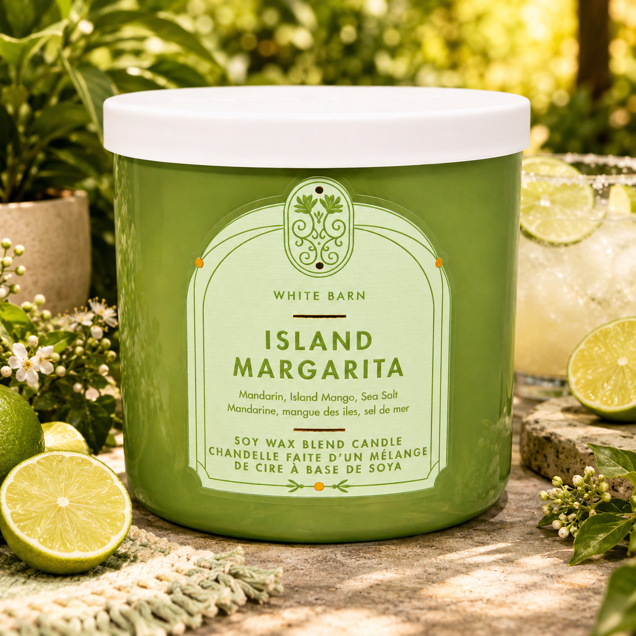 Bougie 3 mèches – Island Margarita