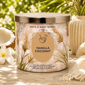 Bougie 3 mèches – Vanilla Coconut