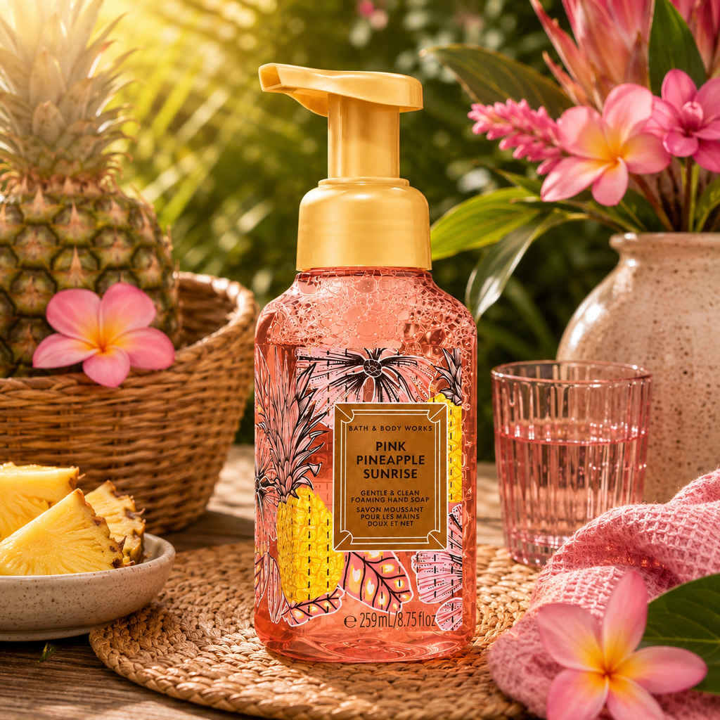 Savon moussant – Pink Pineapple Sunrise
