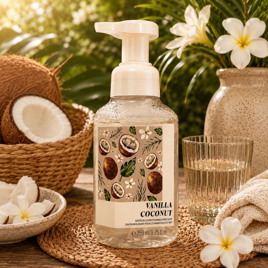 Savon moussant – Vanilla Coconut